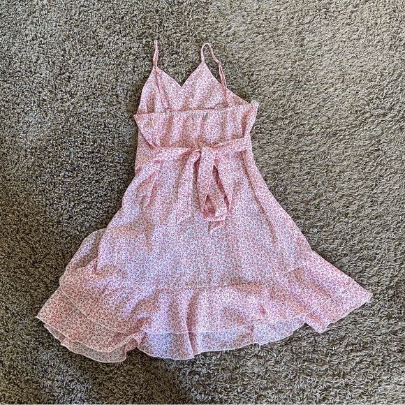 Medium White and Pink Summer Sundress - Picture 3 of 10